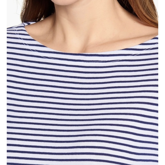 Vineyard Vines Classic Boat Neck Nautical Top - Picture 4 of 10